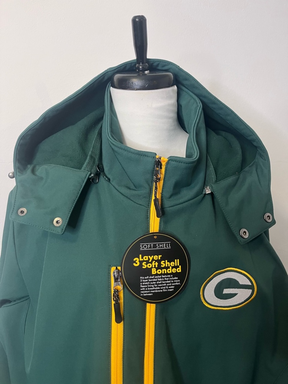 Packers Soft Shell jacket-NWT